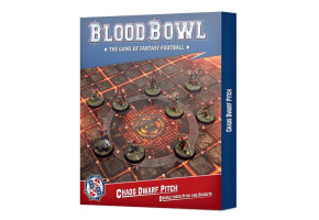 Ігрове поле GW – BLOOD BOWL: CHAOS DWARF TEAM PITCH/DUGOUTS