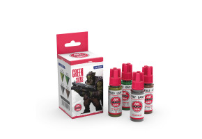 Набір фарб Quick Gen Зелена шкіра AK-interactive AK 17507