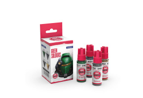 Набір фарб QUICK GEN Зелені солдати AK-Interactive AK 17517