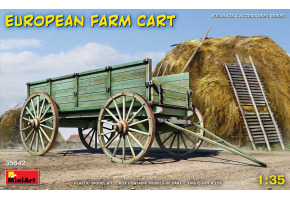 Збірна модель 1/35 Європейський сільськогосподарський візок Miniart 35642