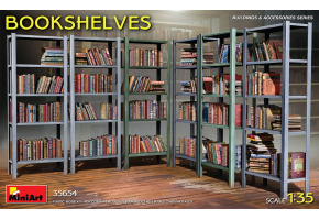 Збірна модель 1/35 Книжкові полиці Miniart 35654