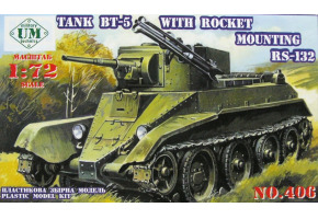 Tank BT-5 with rocket mounting RS-132