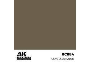 Акрилова фарба на спиртовій основі Olive Drab Faded / Вицвілий Оливково-сірий AK-interactive RC884