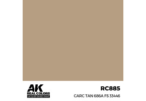 Акрилова фарба на спиртовій основі CARC Tan 686A FS 33446 AK-interactive RC885