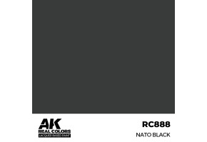 Акрилова фарба на спиртовій основі NATO Black / Чорний НАТО AK-interactive RC888