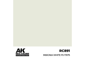Акрилова фарба на спиртовій основі Insignia White / Біла Інсигнія FS 17875 AK-interactive RC891