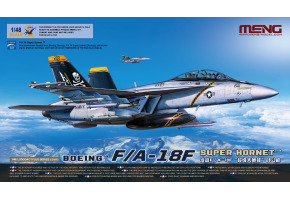Scale model 1/48 American Fighter F/A-18F Super Hornet Meng LS-013