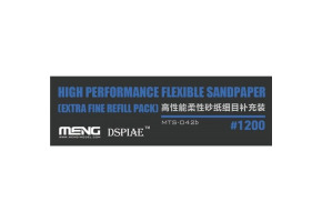 High Performance Flexible Sandpaper (1200)  Meng MTS-042b