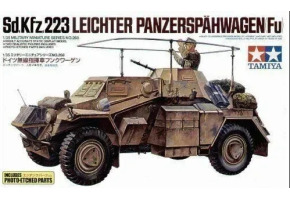 Scale model 1/35 German armored personnel carrier Sd.Kfz.223 Tamiya 35268
