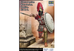 Збірна модель 1/32 Фігура Гопліт (серія «Греко-перські війни». Комплект №3) MasterBox 32013