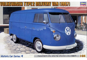 Збірна модель 1/24 Автомобіль Volkswagen Type2 delivery van (1967) Hasegawa 21209