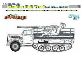 Sd.Kfz.3a Maultier Half Track mit 3.7cm FlaK 37