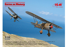 Збірна модель 1/32 Набір "Бої за Мальту" ICM DS3201