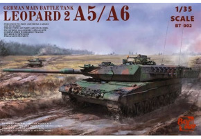 >
  Збірна модель 1/35
  Німецький танк
  Леопард 2 A5/A6 Border Model
  BT-002