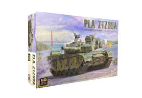 Assembled model 1/35 of the Chinese tank PLA ZTZ99A Border Model BT-022
