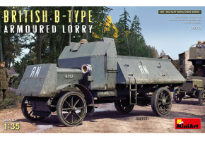 Сборная модель 1/35 Британский бронированный грузовик типа B МиниАрт 39006