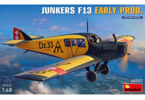 Сборная модель 1/48 Самолет Юнкерс F13 раннего выпуска МиниАрт 48002