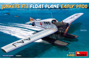 Сборная модель 1/48 Самолет Юнкерс F13 Float Plane, ранний выпуск МиниАрт 48004