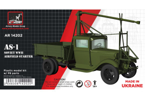 Збірна модель 1/144 Радянський аеродромний стартер АС-1 на шасі ГАЗ-АА Armory Models Group 14202