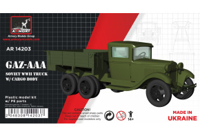 Збірна модель 1/144 Радянський вантажний автомобіль ГАЗ-ААА Armory Models Group 14203