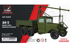 Збірна модель 1/144 Радянський аеродромний стартер АС-2 на шасі ГАЗ-ААА Armory Models Group 14204