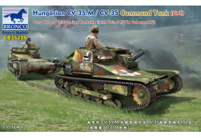 Збірна модель 1/35 Угорська танкетка CV-35.M/CV-35 (2 в 1) Bronco 35216