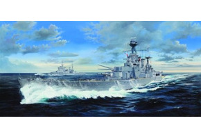 Scale model 1/200 HMS Hood Battle Cruiser Trumpeter 03710