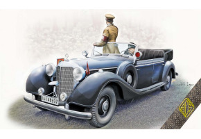 Scale model 1/72 Armored convertible for the Reich Chancellor MB-770K Open Touring Car ACE 72577