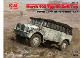 Німецький армійський автомобіль Horch 108 Typ 40 з піднятим тентом