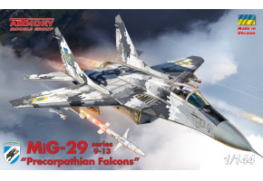 Збірна модель 1/144 Літак МіГ-29 серії 9-13, (114 бригада тактичної авіації) Armory Models Group 14710
