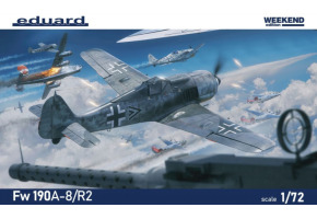 Збірна модель 1/72 Літак Focke-Wulf 190A-8/R2 Eduard 7467