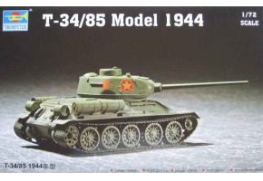 Assembly model 1/72 Soviet tank T-34/85 mod.1944 Trumpeter 07207