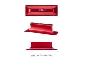 Плоский тримач для шліфувального паперу (червоний) DSPIAE AS-25FPRD