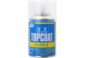 Mr. Top Coat Gloss Spray (88 ml) / Gloss varnish in aerosol