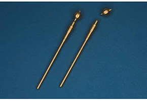 Metal barrel for 20mm German MG-151 aircraft gun, 1:72 scale