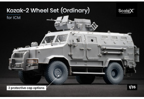 Набір коліс для Козак-2 від ICM ScaleX WM 35006