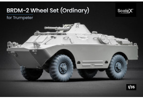 Набір коліс для БРДМ 2 від Trumpeter ScaleX WM 35013