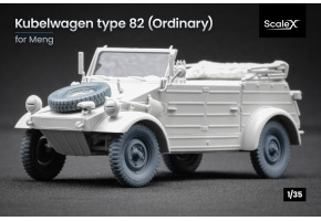 Набір коліс для VW Type 82 «Kübelwagen» від Meng та Tamiya ScaleX WW 35003