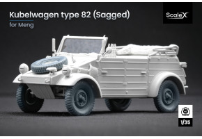 Набір коліс (з деформацією) для VW type 82 «Kübelwagen» від Meng та Tamiya ScaleX WW 35003S