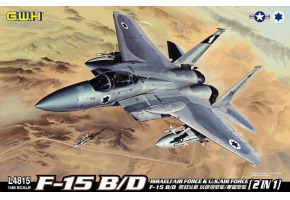 Збірна модель 1/48 Літак F-15B/D Eagle ВПС Ізраїлю та ВПС США Great Wall Hobby L4815