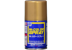 Аерозоляна фарба Gold / Золотий Mr. Color Spray (100 ml) S9
