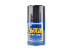 Аерозоляна фарба Metal Black / Металевий чорний Mr. Color Spray (100 ml) S78
