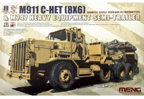U.S. M911 C-HET(8X6) & M747 HEAVY EQUIPMENT SEMITRAILER