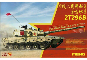 Scale model 1/35 Chinese tank Pla Main Battle tank ZTZ96B Meng TS-034