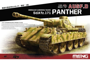 Збірна модель 1/35 Німецький танк Panther Ausf.D Meng TS-038