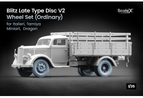 Набор колес для Blitz Late v2 от Italeri, Tamiya, Miniart, Dragon ScaleX WW-35009