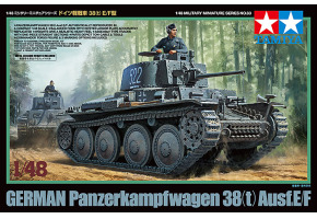 Збірна модель 1/48 Танк Panzerkampfwagen 38(t) Ausf.E/F Tamiya 32583