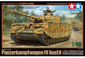 Збірна модель 1/48 Танк Panzerkampfwagen IV Ausf.H (пізнє виробництво) Tamiya 32584