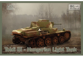 Збірна модель Угорського легкого танка Толді III