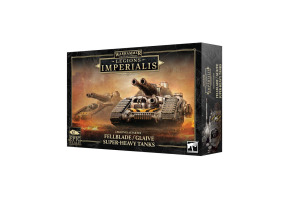 Ігровий набір Warhammer 40000 - THE HORUS HERESY: LEGIONES ASTARTES - FELLBLADE/GLAIVE SUPER-HEAVY TANKS